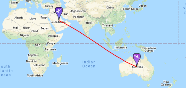 كم ساعه بالطائرة من الرياض الى استراليا من الرياض الى استراليا كم ساعه المسافة من الرياض الى استراليا سوبر مجيب