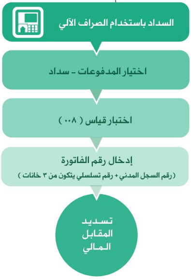 طريقة الدفع القياس